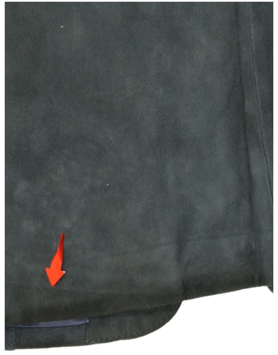 PENELOPE Womens Suede Gilet IT 44 Medium Blue