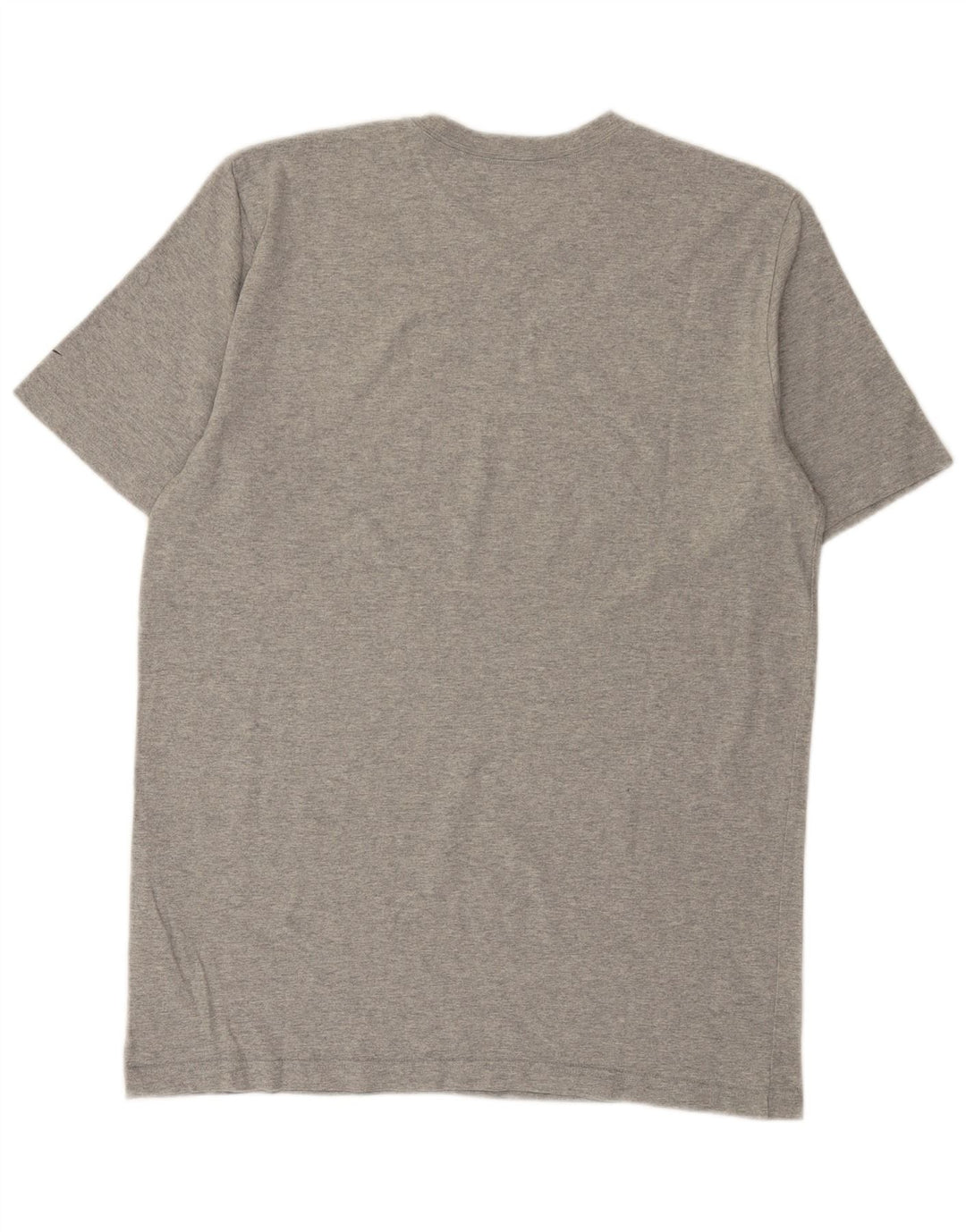 Nike Mens Regular Fit Graphic T-Shirt Top Large Grey Cotton