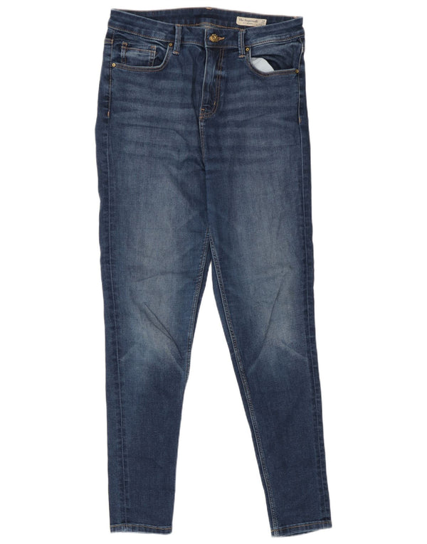 Marks & Spencer Womens Ivy Skinny Jeans UK 14 Large W32 L29 Blue Cotton