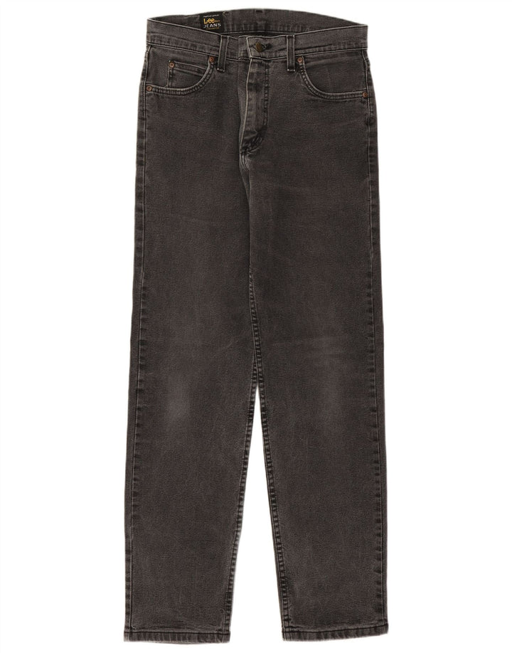LEE Mens Brooklyn Straight Jeans  W31 L32 Grey Cotton