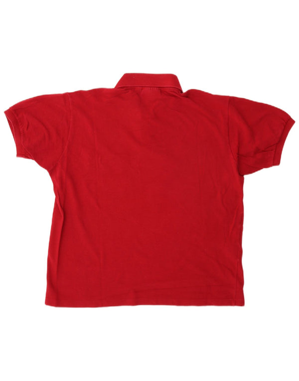 Lacoste Mens Classic Fit Polo Shirt Size 5 Large Red Cotton