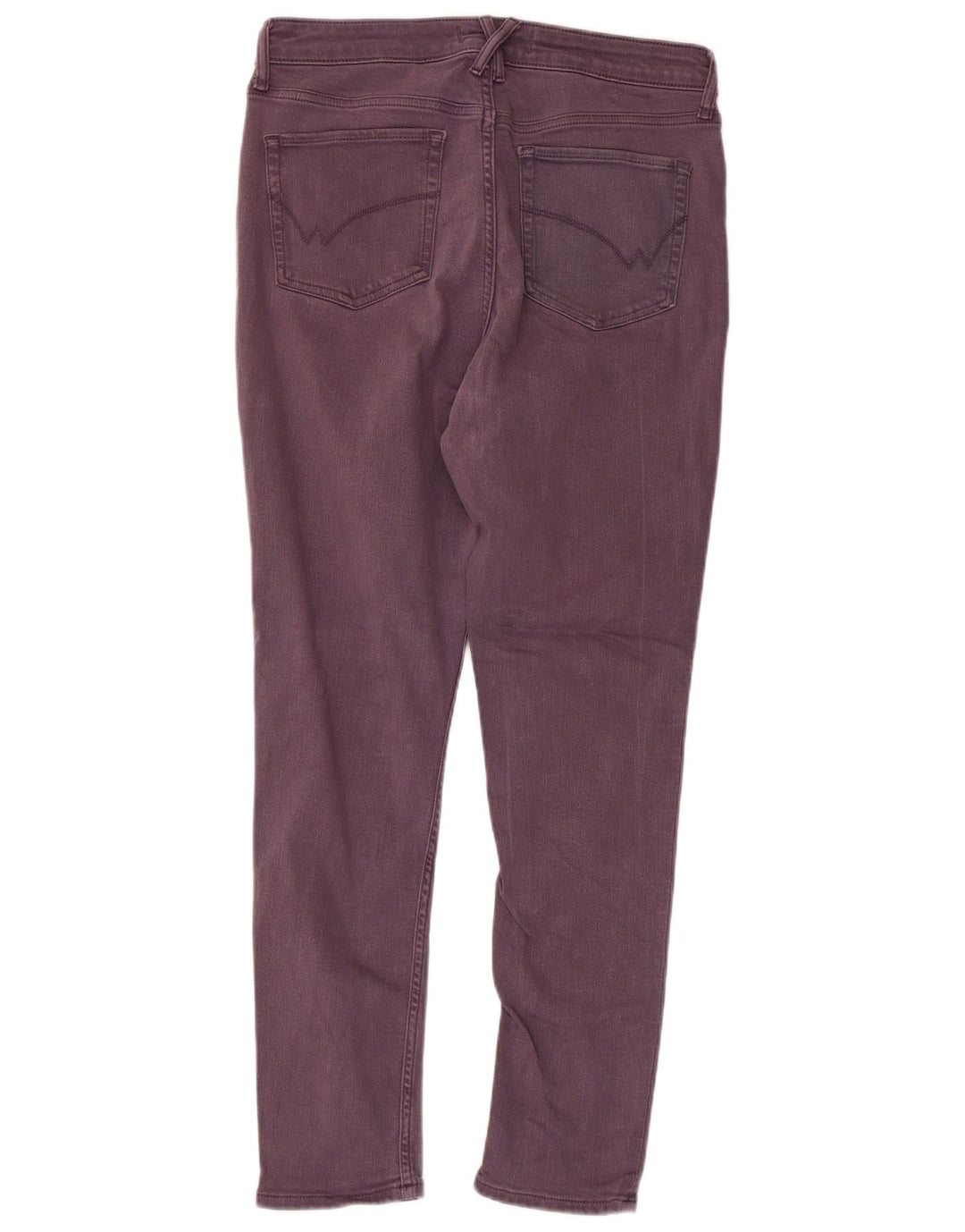 WHITE STUFF Womens High Waist Skinny Jeans UK 14 Large W32 L28 Purple