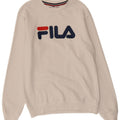 FILA Mens Graphic Sweatshirt Jumper XS White Cotton