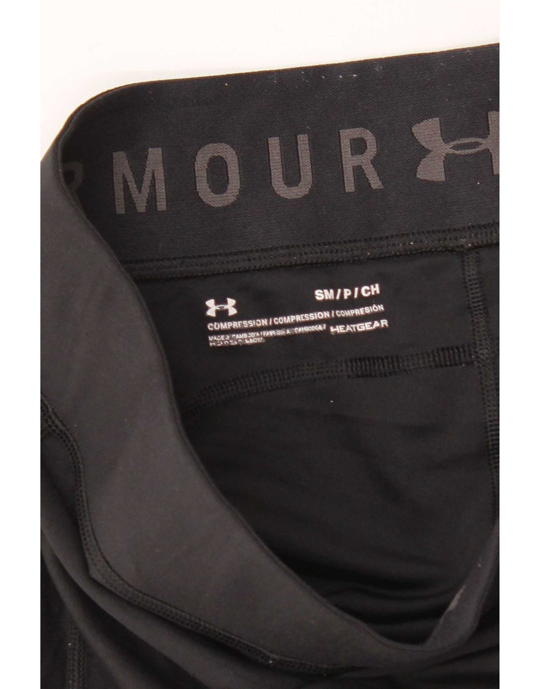 Under Armour Womens Compression Capri Leggings UK 10 Small Black