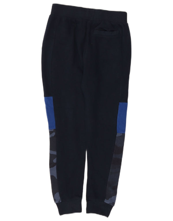 Bench Boys Tracksuit Trousers Joggers 11-12 Years Navy Blue Colourblock