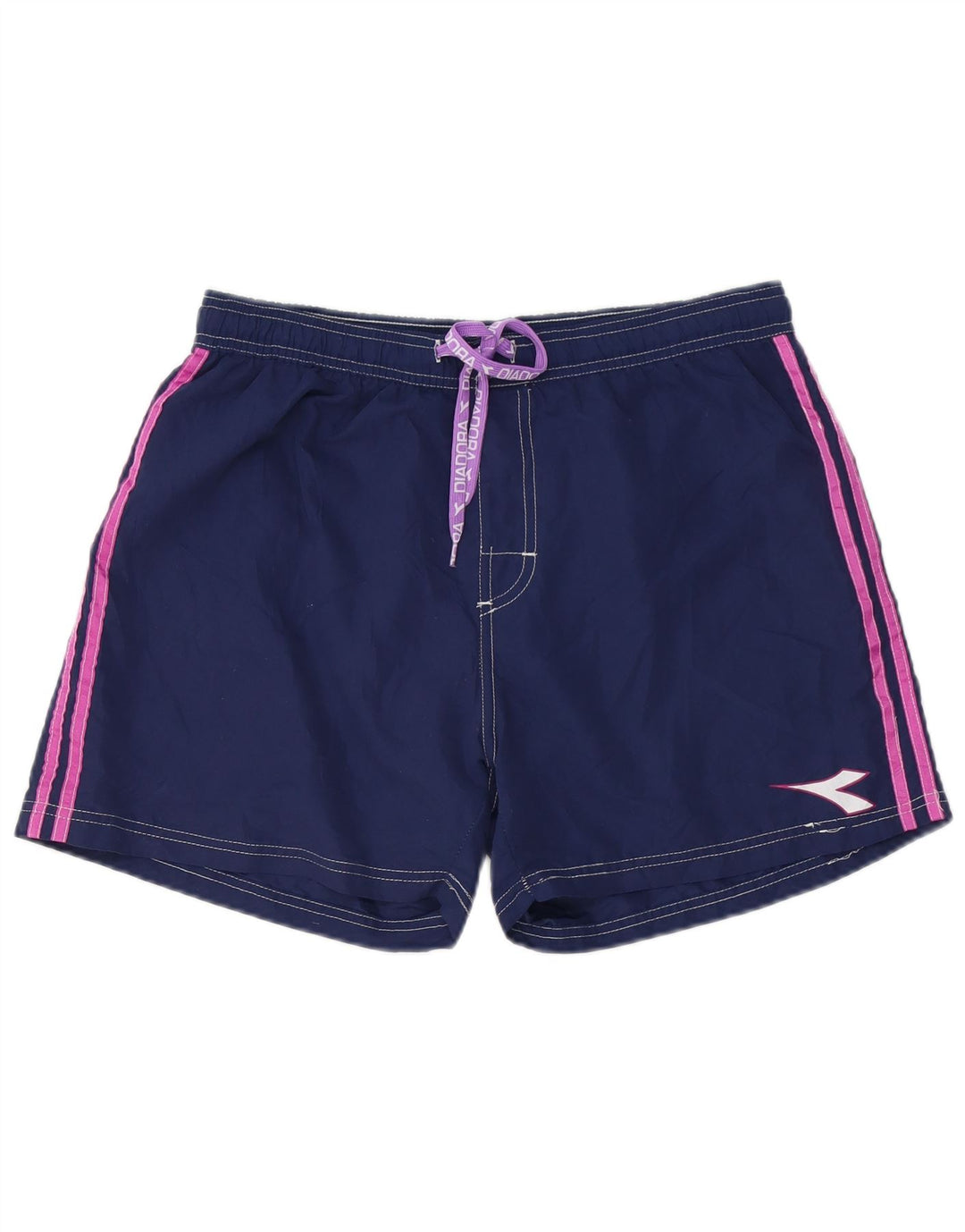 DIADORA Womens Swimming Shorts UK 18 XL Navy Blue Polyester