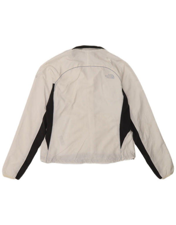 The North Face Womens Tracksuit Top Jacket UK 6 XS White Colourblock