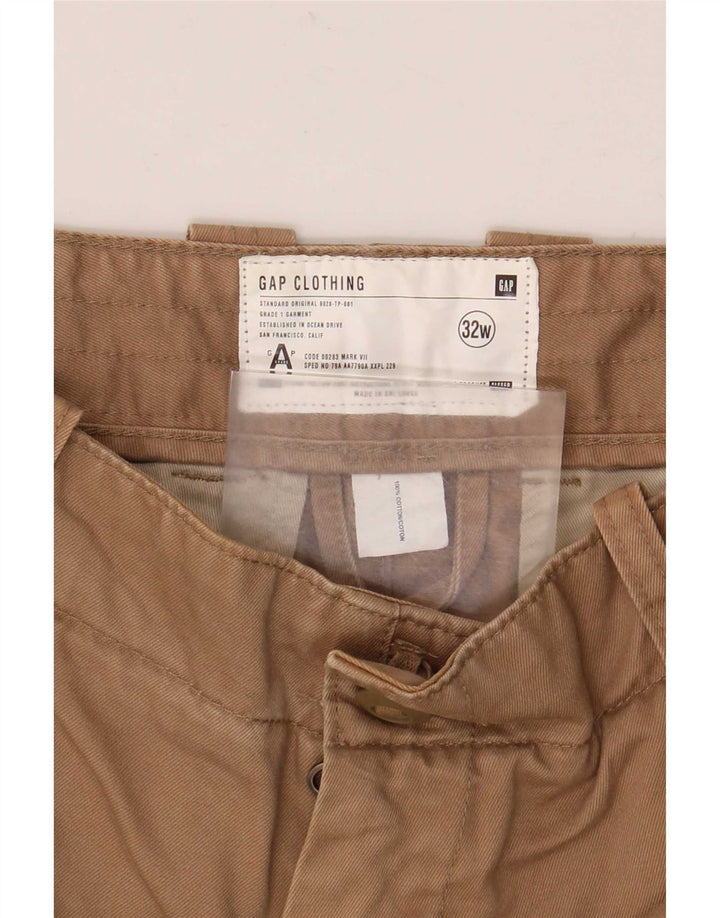 Gap Mens Cargo Shorts W32 Medium Beige Cotton