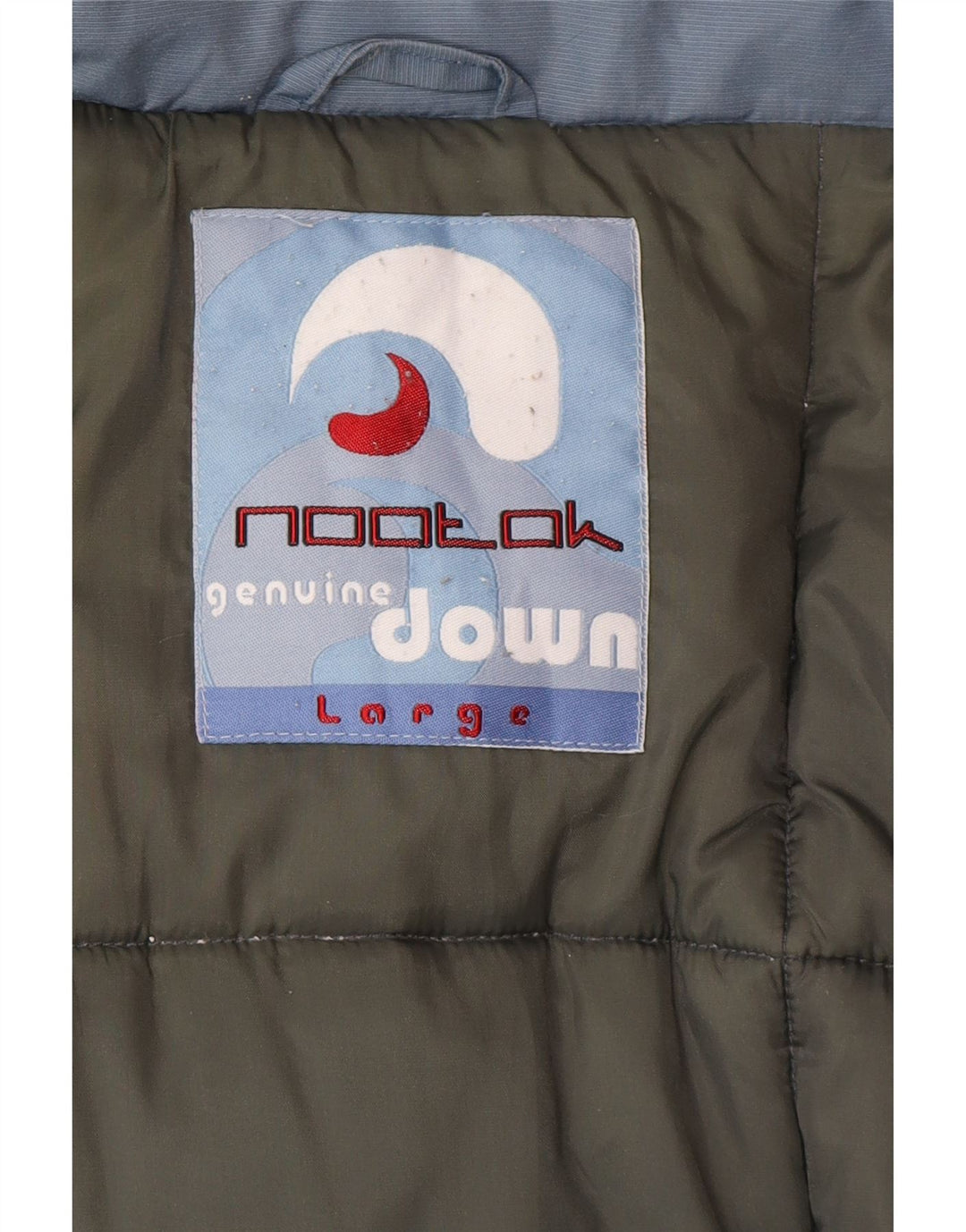 Vintage Mens Padded Jacket UK 40 Large Blue