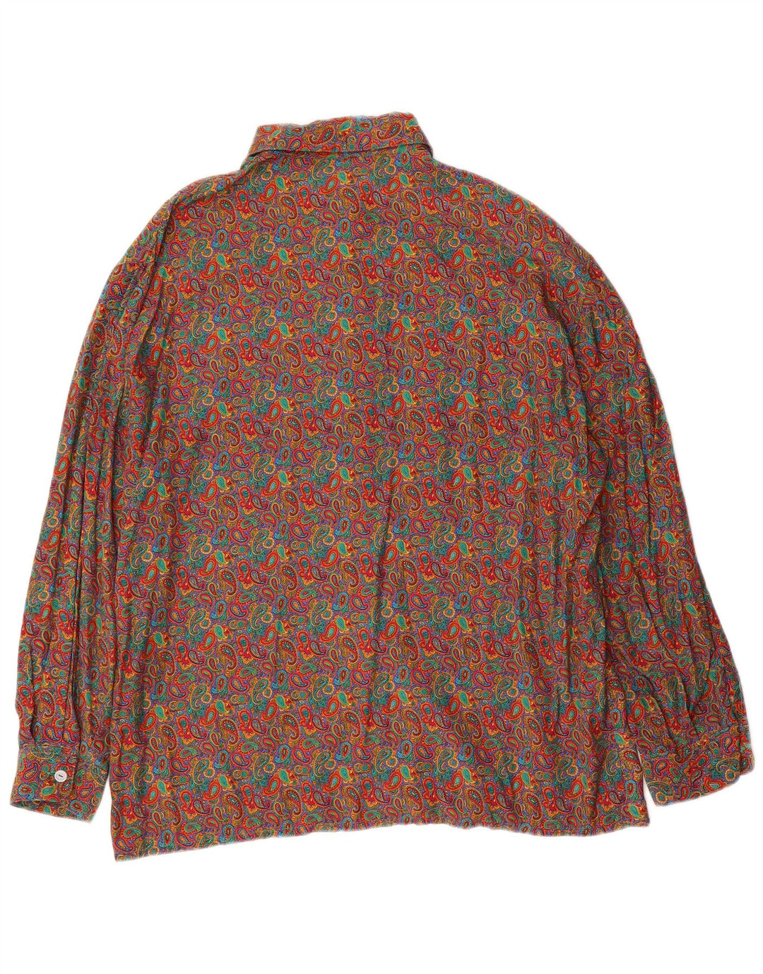 BIANCA Womens Loose Fit Shirt Blouse EU 42 Large Multicoloured Paisley