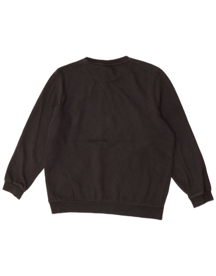 Puma Mens Sweatshirt Jumper Large Black Cotton