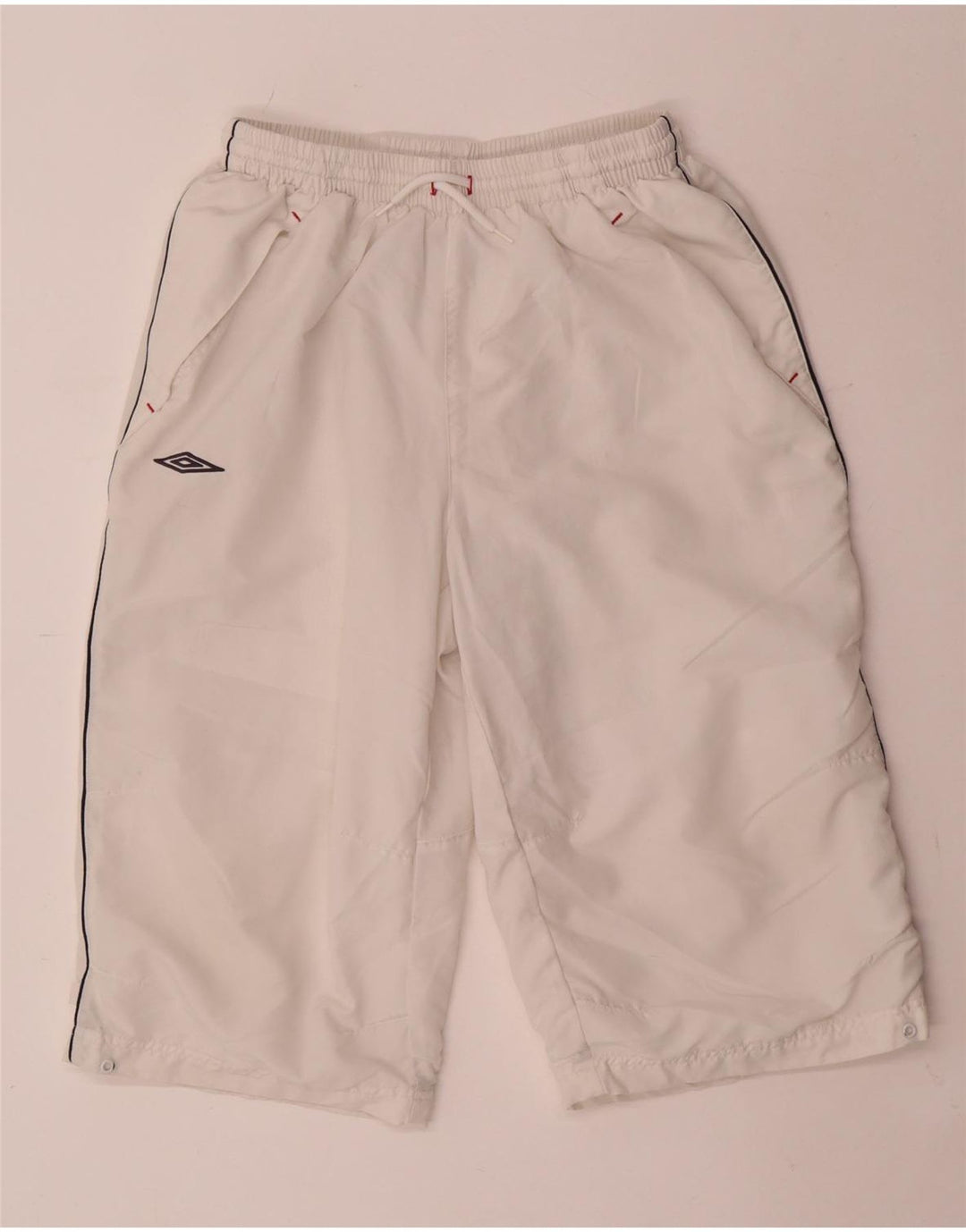 Umbro Mens Graphic Swimming Shorts Medium White Polyester