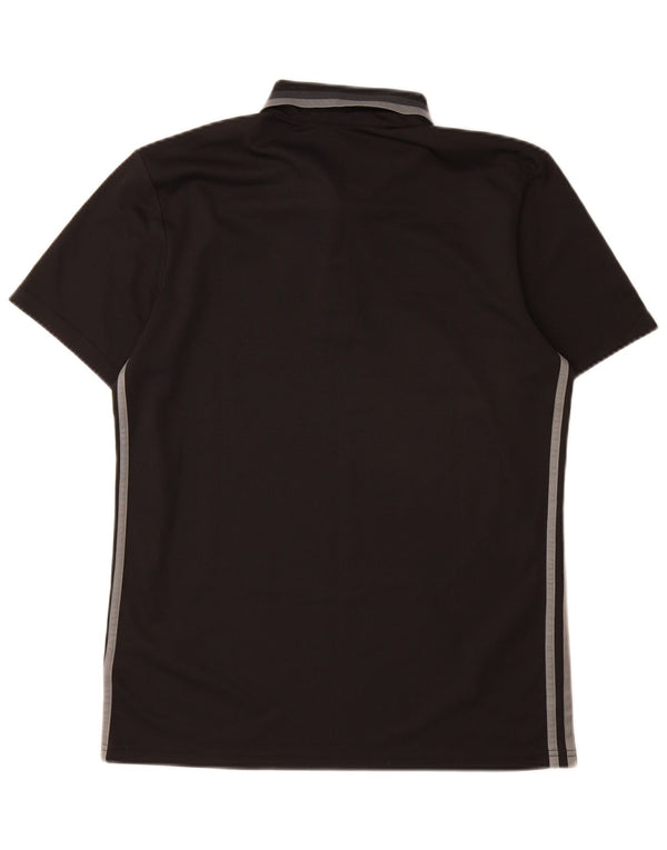 Adidas Mens Northern Ireland Schools Polo Shirt Medium Black Polyester