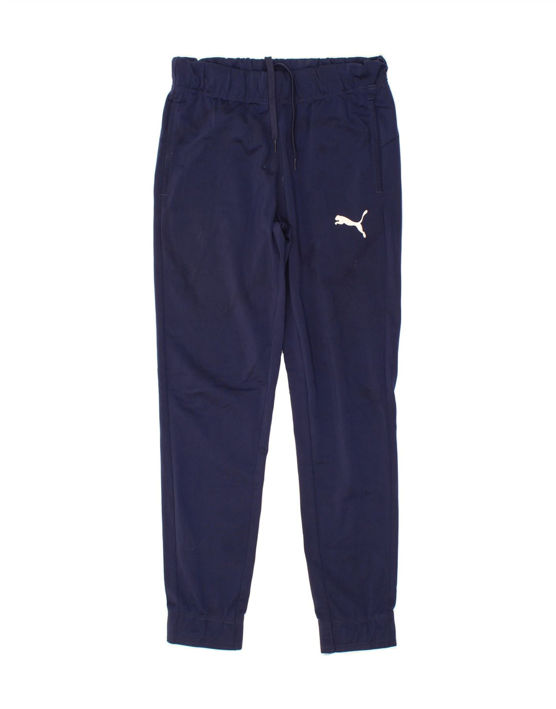 PUMA Mens Tracksuit Trousers Joggers Small Navy Blue Polyester Vintage Puma and Second-Hand Puma from Messina Hembry 