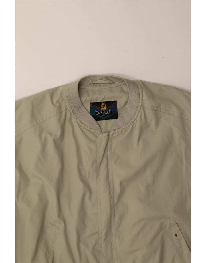 BUGATTI Mens Bomber Jacket UK 42 XL Grey Vintage Bugatti and Second-Hand Bugatti from Messina Hembry 