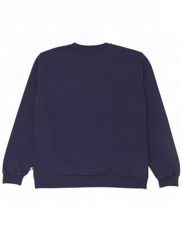 Puma Mens Sweatshirt Jumper XL Navy Blue Cotton