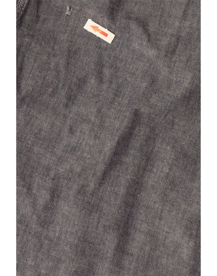 Rifle Mens Shirt XL Grey Cotton Classic