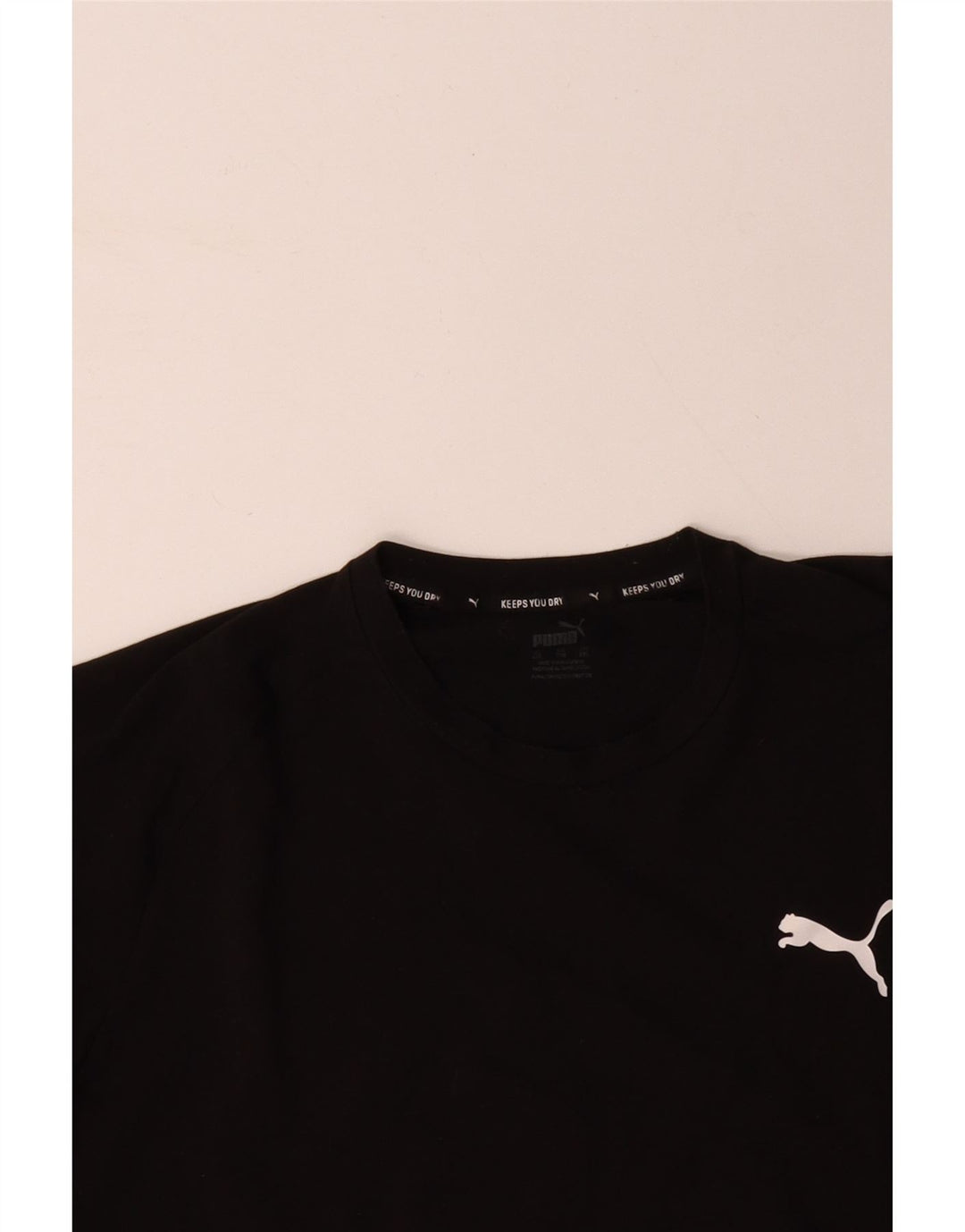 PUMA Mens T-Shirt Top 2XL Black