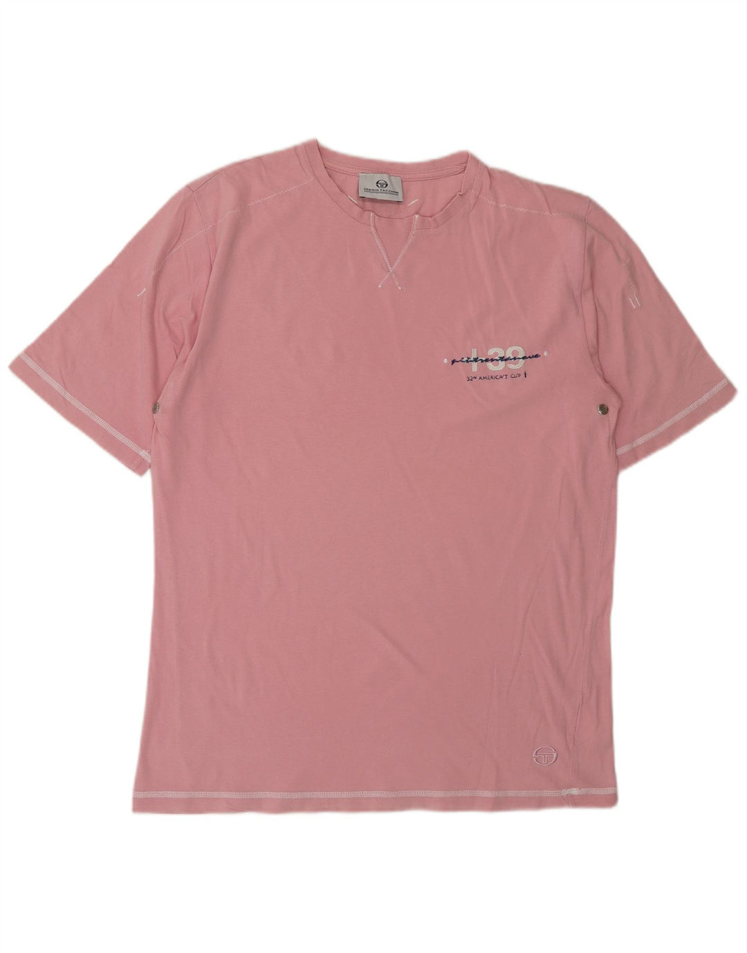 SERGIO TACCHINI Mens T-Shirt Top Medium Pink