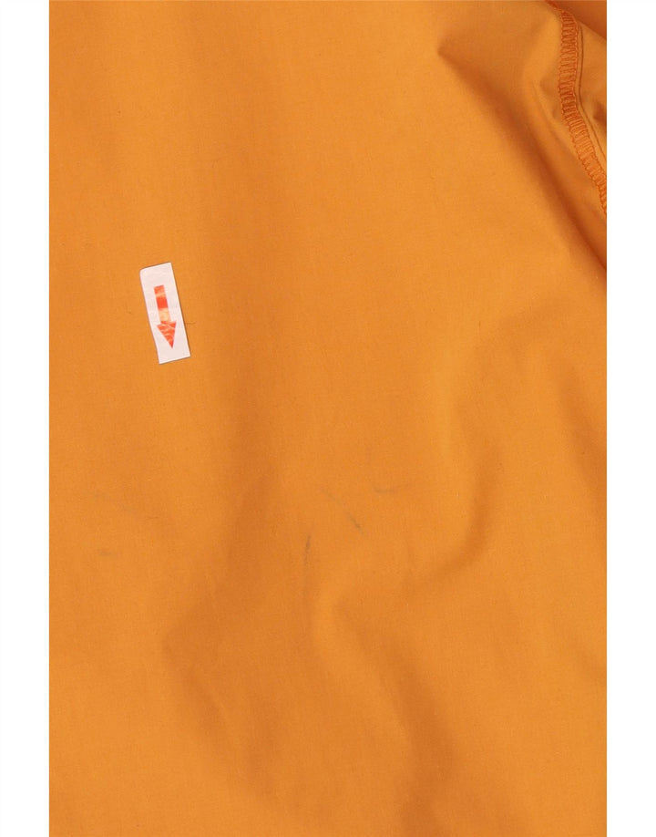 Jack Wolfskin Mens Hooded Anorak Jacket UK 42 XL Yellow Polyester