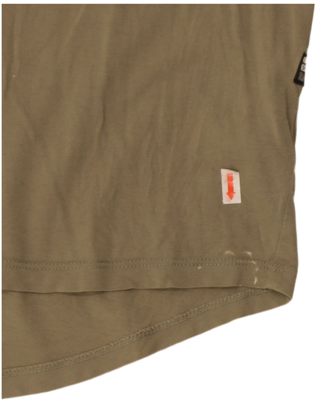 G-Star Mens T-Shirt Top Medium Khaki Cotton