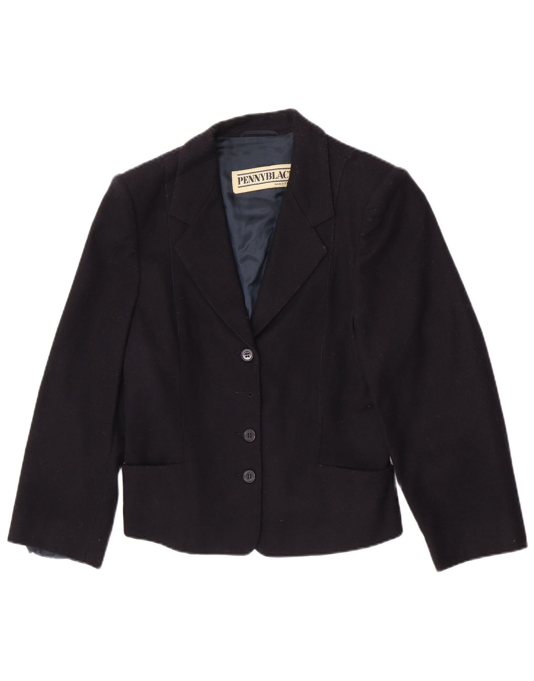 Penny Black Womens 3 Button Blazer Jacket UK 10 Small Wool