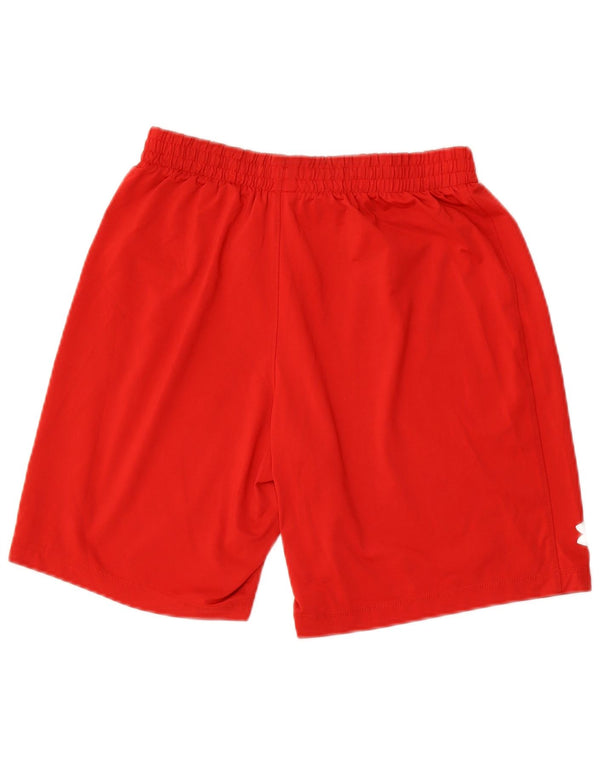 Under Armour Boys Sport Shorts 11-12 Years Large  Red Polyester