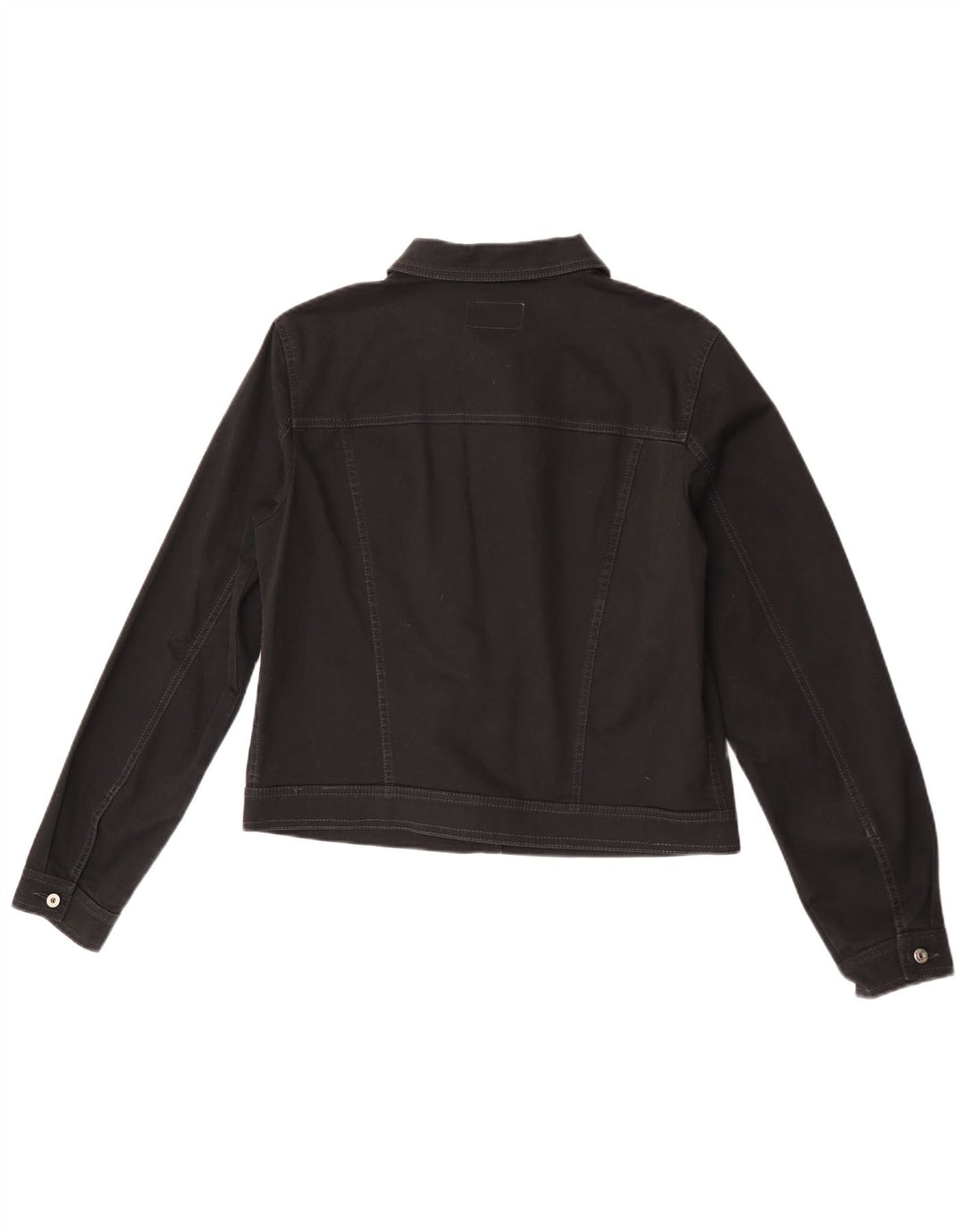 Byblos Womens Bomber Jacket IT 50 XL Black Cotton