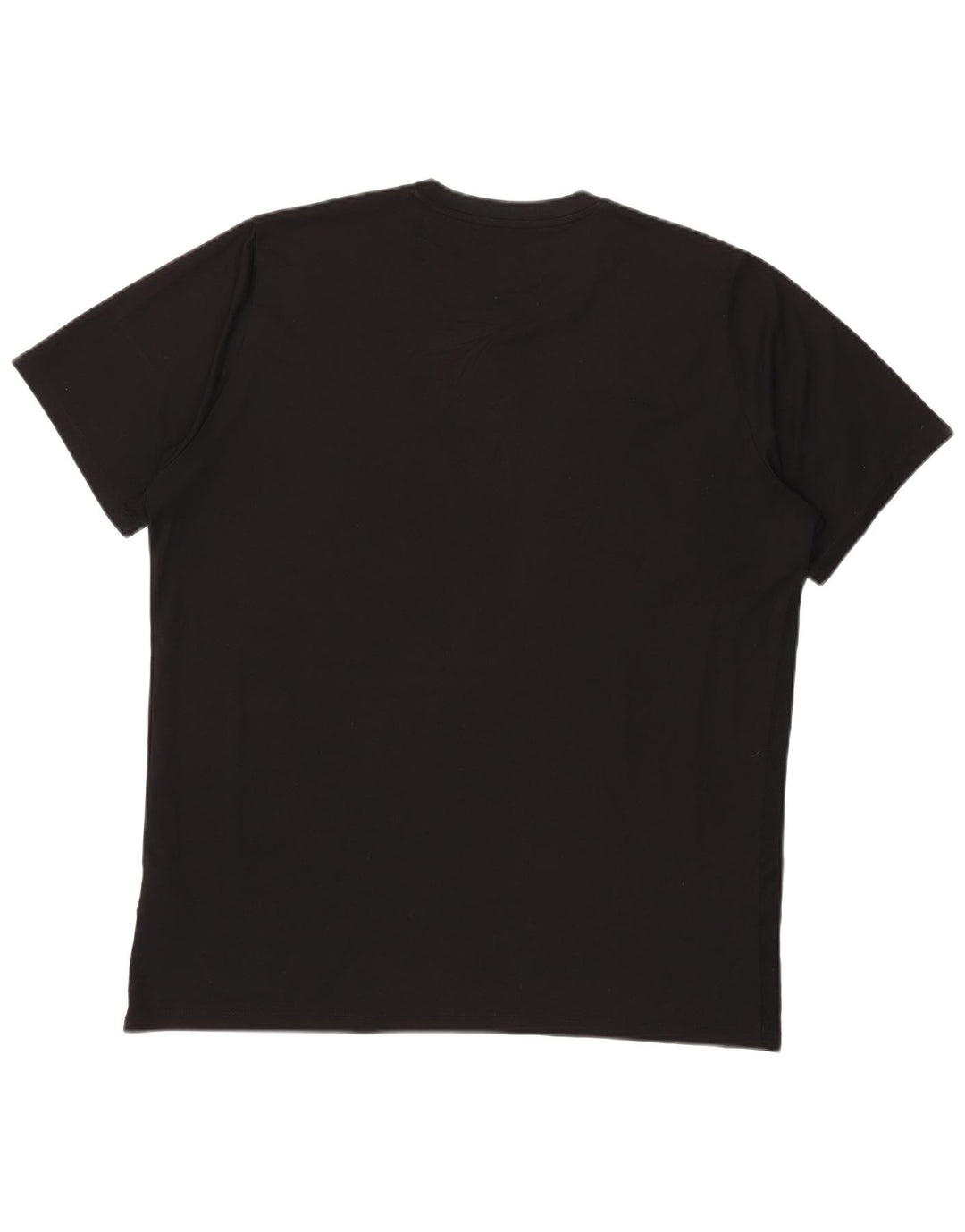 Nike Mens Dri Fit T-Shirt Top 2XL Black Polyester