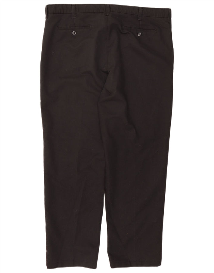 LEE Mens Relaxed Fit Chino Trousers W40 L32 Black Cotton