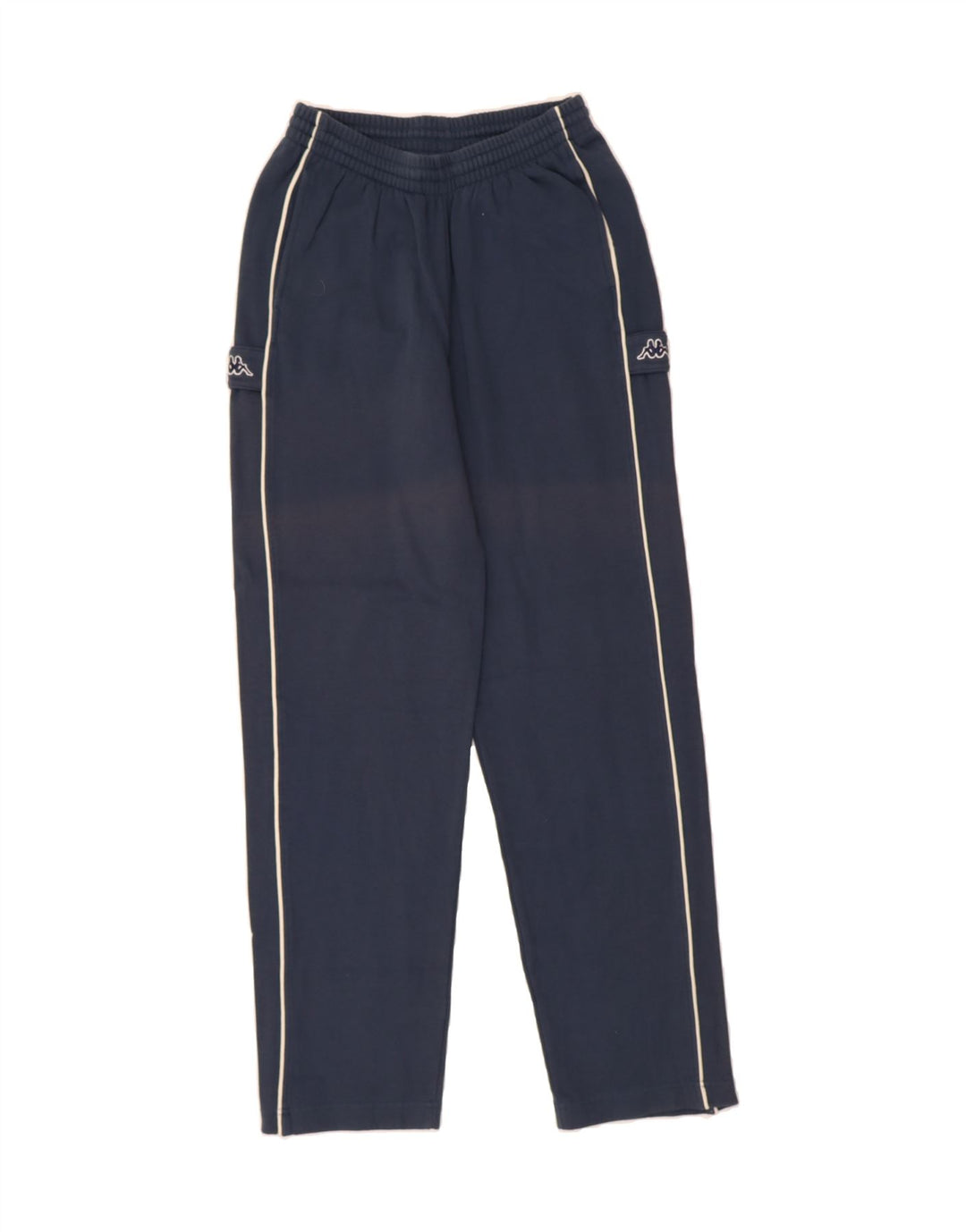 KAPPA Mens Cargo Tracksuit Trousers Small  Navy Blue Cotton Vintage Kappa and Second-Hand Kappa from Messina Hembry 