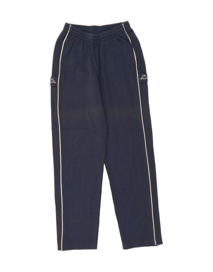 KAPPA Mens Cargo Tracksuit Trousers Small  Navy Blue Cotton Vintage Kappa and Second-Hand Kappa from Messina Hembry 
