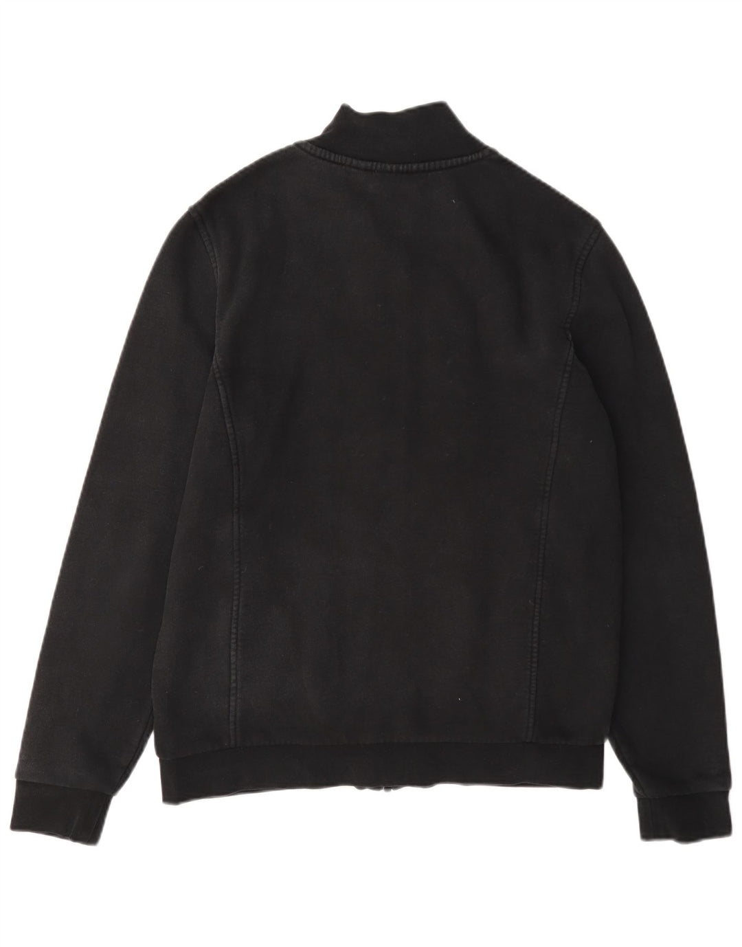 Lacoste Mens Tracksuit Top Jacket Medium Black Cotton