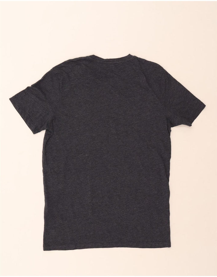 JACK & JONES Mens Graphic T-Shirt Top Medium Grey Cotton Vintage Jack & Jones and Second-Hand Jack & Jones from Messina Hembry 
