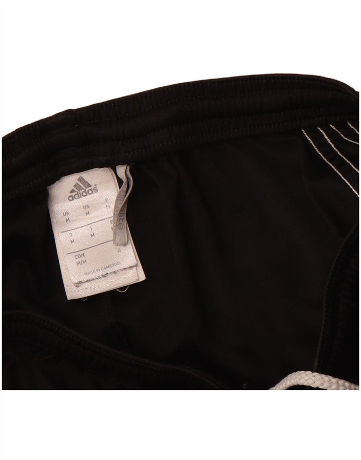 ADIDAS Mens Climalite Sport Shorts Medium Black Colourblock Polyester