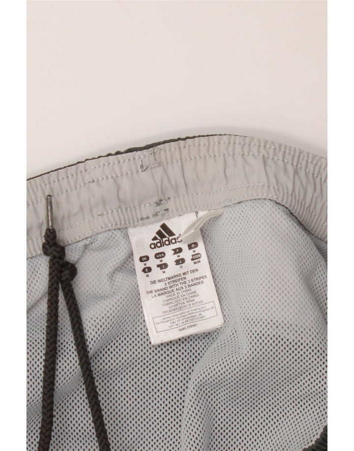 ADIDAS Mens Graphic Sport Shorts Medium  Khaki Colourblock Polyamide