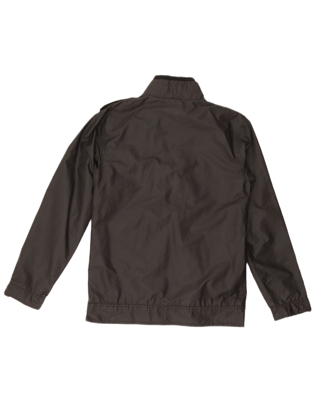 KICKERS Mens Military Jacket UK 36 Small Black Cotton