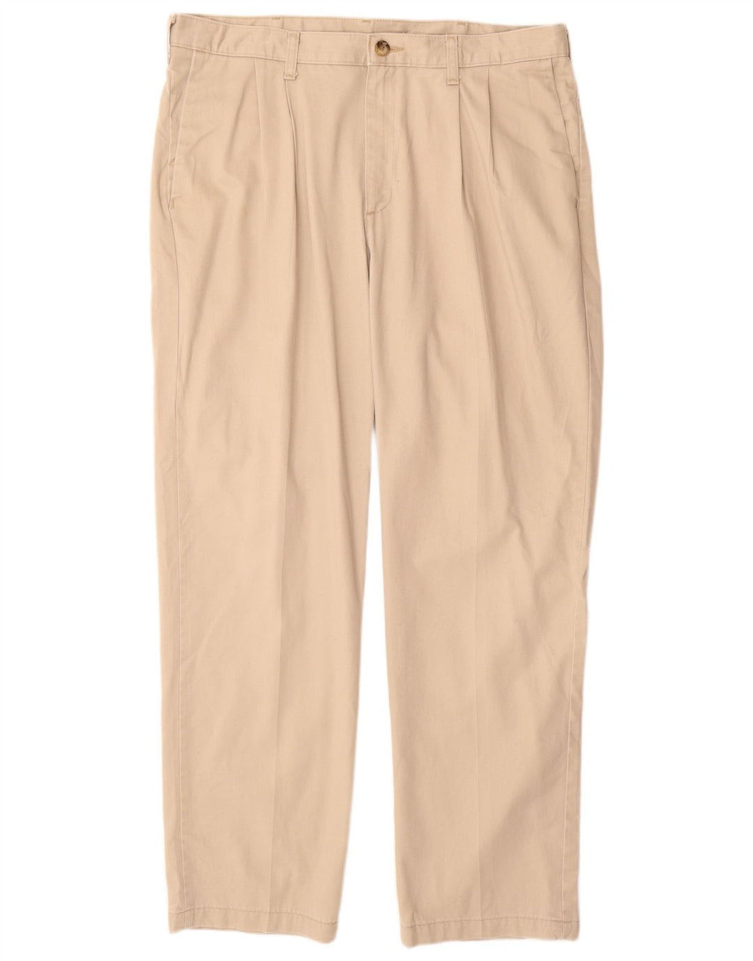 LEE Mens Pegged Chino Trousers W36 L32 Beige Cotton
