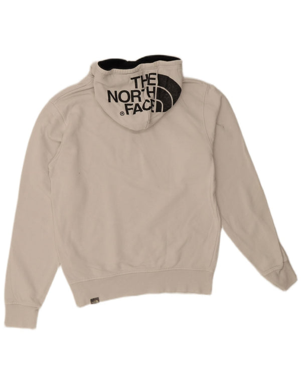 The North Face Mens Graphic Hoodie Jumper Small White Cotton