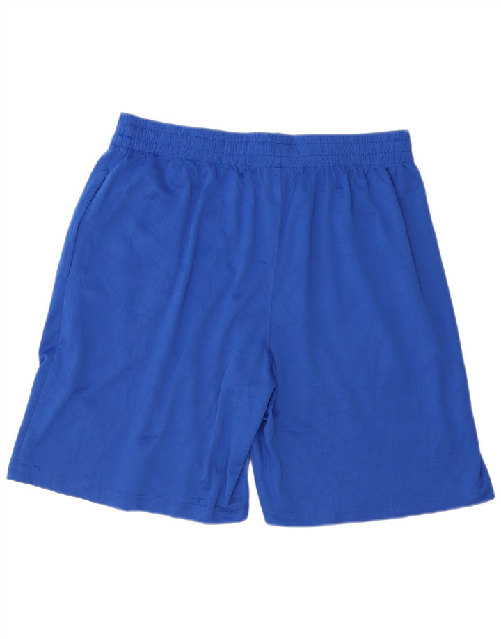 RUSSELL ATHLETIC Mens Sport Shorts 2XL Blue Polyester