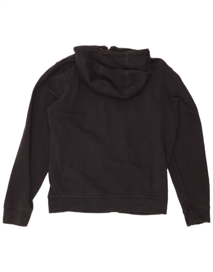 NIKE Mens Zip Hoodie Sweater Medium Black