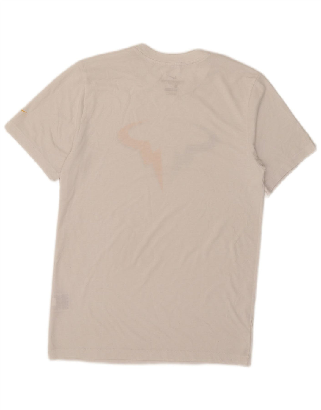 Nike Mens Dri Fit Graphic T-Shirt Top Small White Polyester