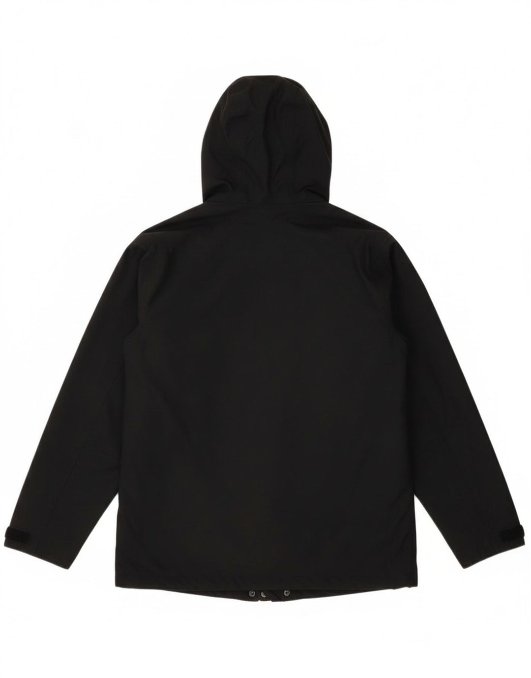 Berghaus Womens Oversized Hooded Rain Jacket UK 10 Small Black Nylon