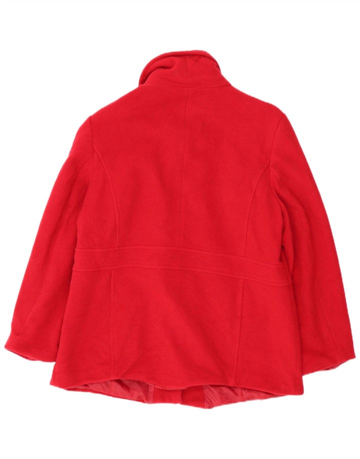Vintage Womens Jacket EU 46 XL Red Wool