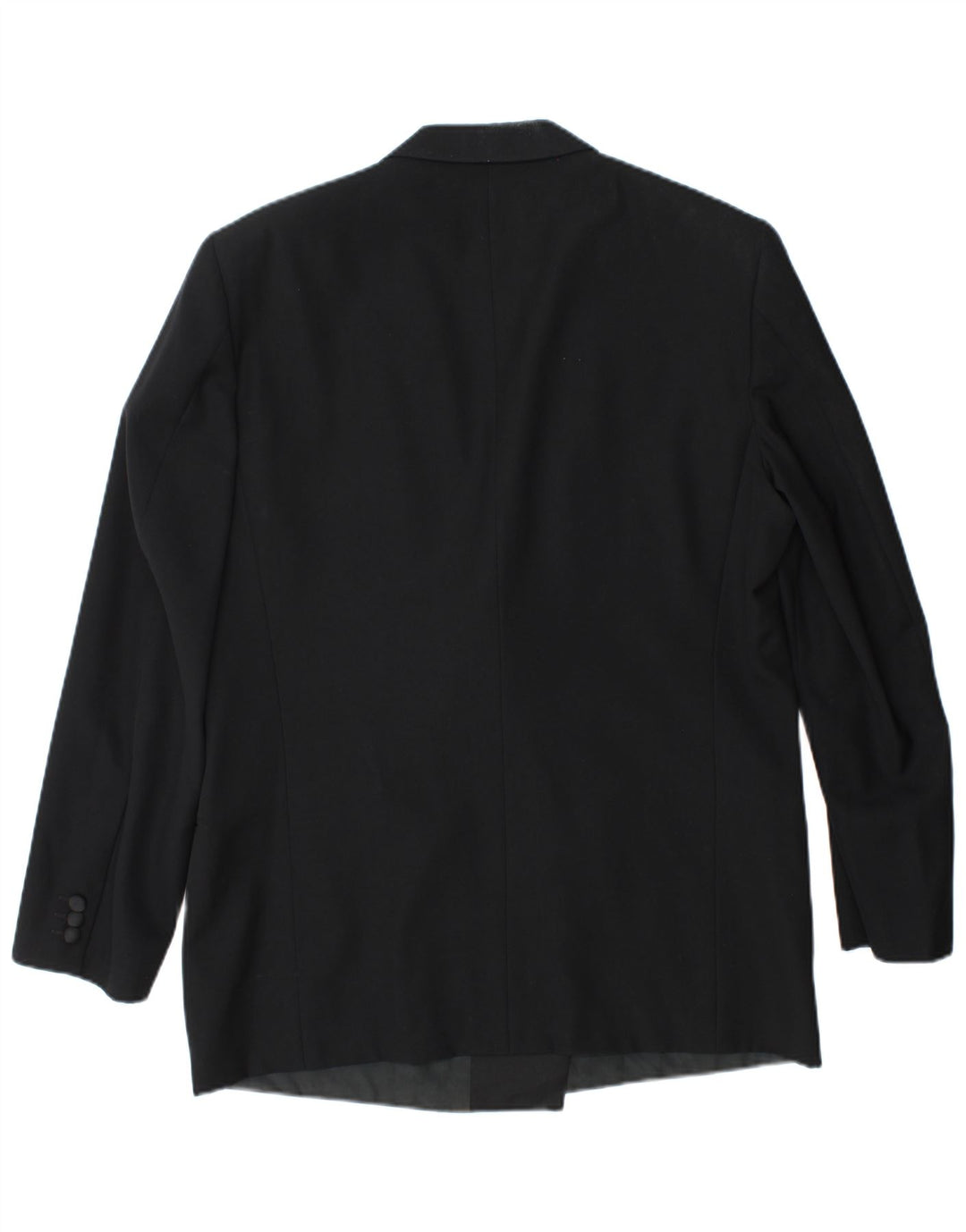 Egon Von Furstenberg Mens UK 40 Large W32 L32 Black Virgin Wool