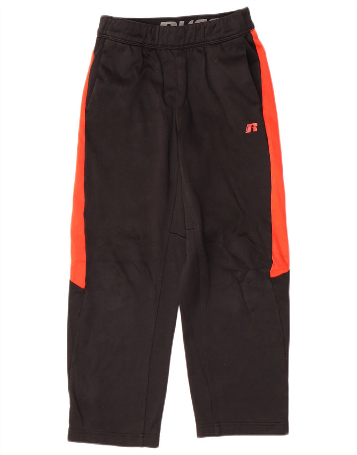 Russell Athletic Boys Tracksuit Trousers 10-11 Years Large Black