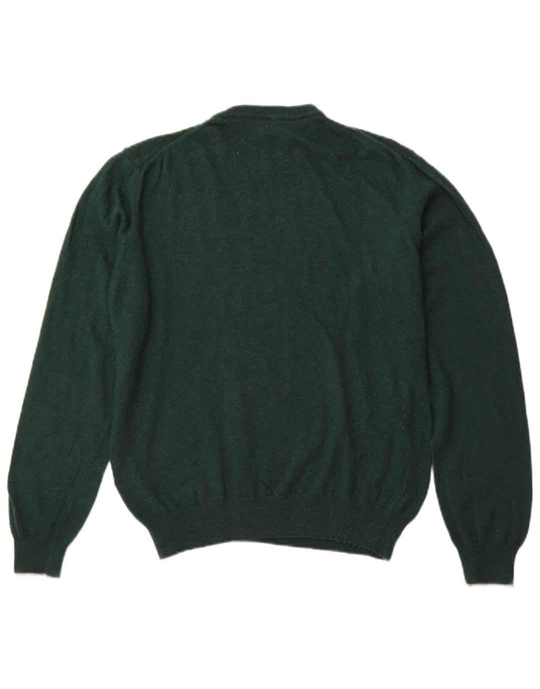 HARMONT & BLAINE Mens Crew Neck Jumper Sweater Large Green Viscose