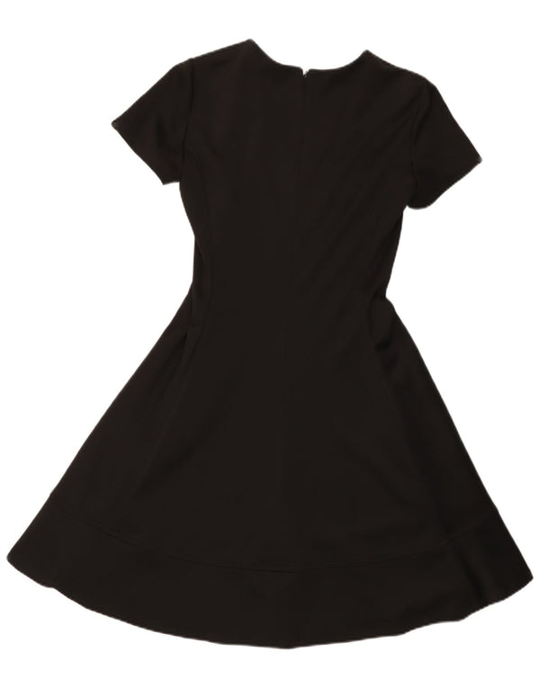 Dkny Womens A-Line Dress US 4 Small Black Polyester