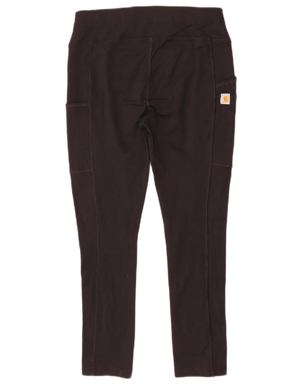 Carhartt Womens Fitted Leggings UK 6 XS Black Polyester