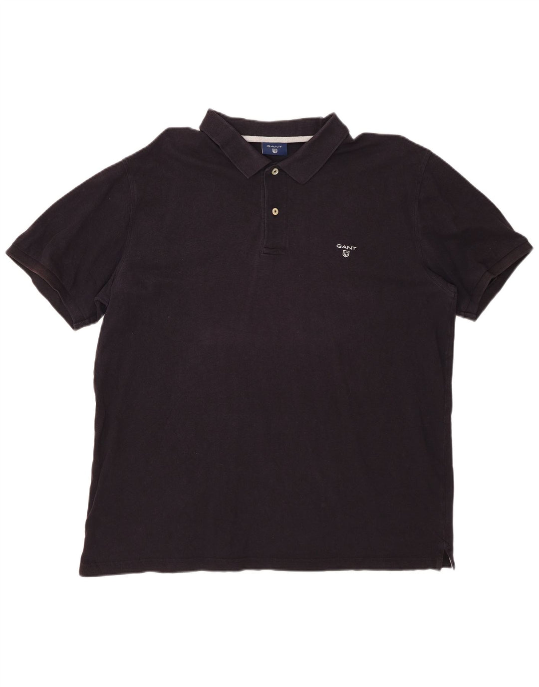 GANT Mens Polo Shirt 3XL Black Cotton